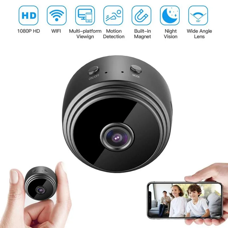 connected home smart Wi-Fi indoor mini security camera