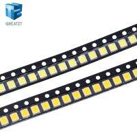 GREATZT 100pcs 0.2W SMD 2835 LED Lamp Bead 20-25lm White/Warm White SMD LED Beads LED Chip DC3.0-3.6V for All Kinds of LED Light