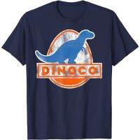 Pixar Cars Iconic Adult T-Shirts DINOCO Dinosaur Logo T-Shirts - Mens T-Shirts