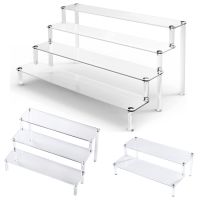 ○✜☂ Clear Acrylic Display Riser Shelf forFunko POP Perfume Makeup Organizer and Action Figure Holder Car Model CupcakeStand