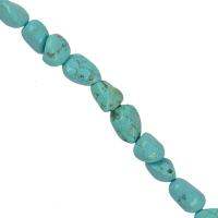 LazaraLife ประดิษฐ์ Blue Howlite Turquoise ลูกปัดอัญมณีแบบหลวม Strand 15 นิ้วสำหรับสร้อยคอเครื่องประดับทำสร้อยคอมือผลการค้นหาอุปกรณ์เสริม