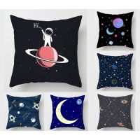 Balck Space pillow case40×40,45×45,50×50,60×60,Square throw pillow cover,Home decor sofa pillows.