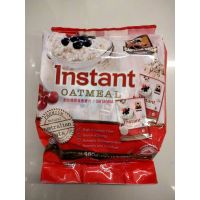 ?Import for U? Captain Oats Instant Oat Meal เกล็ด ข้าวโอ๊ตอบ ชนิดหยาบ แบบซอง 480g