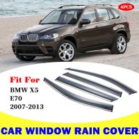 ที่บังแดดกระจกหน้าต่างรถ2007-2103 E70สำหรับรถ BMW กระจกกันฝนที่บังแดดแผ่นครอบภายนอกรถอะไหล่ตกแต่ง