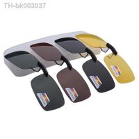 ❍☞ Unisex Fishing Polarized Clip On Sunglasses Near-Sighted Driving Night Vision Lens Anti-UVA Anti-UVB Fishing Sunglasses Clip