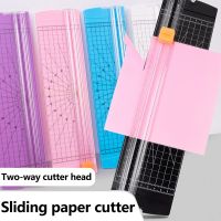 A4 Precision Paper Photo Trimmers Cutters Guillotine with Pull out Ruler for Photo Labels Paper Cutting Tool Durable