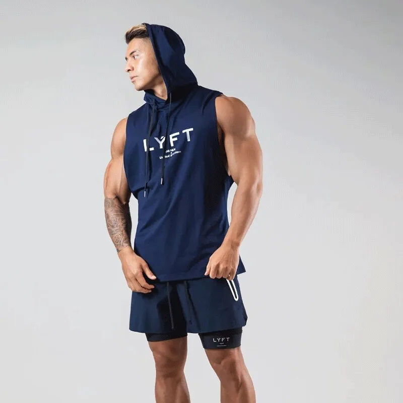 summer sleeveless hoodie