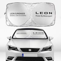 ที่บังแดดหน้ารถยนต์อุปกรณ์ตกแต่งรถยนต์ผ้าคลุมกันแดดสำหรับที่นั่ง Leon Ibiza Ateca Arona Cordoba Toledo Altea Hambra Arosa Exeo Mii Sunshades