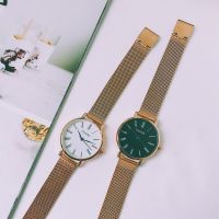 【Hot Sale】 Womens watch 2019 new female student Korean version simple fashion ultra-thin chain mesh belt ins style temperament