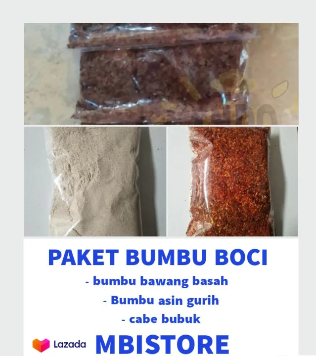 Paket Lengkap Bumbu Racik Baso Aci Cuanki Seblak Lazada Indonesia