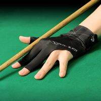 Billiards GloveLeft Hand Snooker Glove 3 Fingers Pool Gloves Stretchy Lightweight Breathable Sweat Resistant Sho-oter Pool Glo