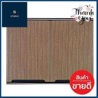 ตู้แขวนคู่ PLATINUM KING รุ่น CURVE ขนาด 90 x 34 x 67.8 ซม. สี P1 Matt **ขายดีที่สุด**