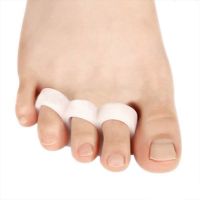 2pcs=1pair Gel Toe Separators Stretchers Alignment Overlapping Toes Orthotics Hammer Orthopedic Cushion Feet Care Shoes Insoles Shoes Accessories