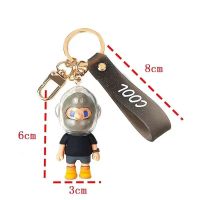 New BOB doll key hang mens and womens backpack key cute cartoon tide play auto hang small gift