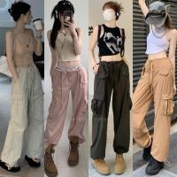 NEW!! Pastel x cargo pants???(490฿ฟรีส่ง) มาแล้วค่าา กางเกงทรงคาร์โก้ สีพาสเทล แต่งกระเป๋ากระดุม มีเชือกรูดเอว