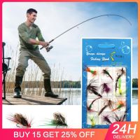 Fly Artificial Flies Fly Scud Worm Fast Trout Fishing Bait Bug Nymph Sinking Bait Lure Fishing [hot]12PCS/Set Insect Fishing Tackle