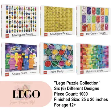 Lego: Lego Minifigure Rainbow 1000-Piece Puzzle (Other) 