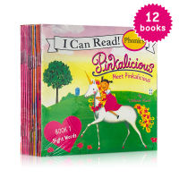 12 Books Pink Alicious หนังสือ I Can Read Phonics English Books Story Book for Kids Toddler Reading Book English Learning Education Book for Age 3-6 Beginner หนังสือภาษาอังกฤษ หนังสือเด็ก หนังสือเด็กภาษาอังกฤษ นิทานภาษาอังกฤษ