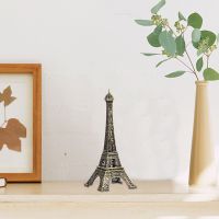 หอไอเฟล โมเดล Vintage Bronze Alloy Paris Eiffel Tower Model Art Crafts Creative Gifts Souvenir