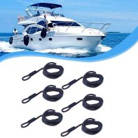 6 Pieces 5ft Boat Fender Line 0.24 Double Braid Boat Marine Docking Rope Line strap Fits G0 G1 Yacht Marine Boat Accessories