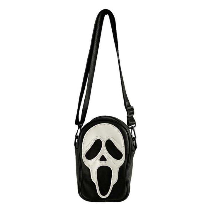 western-shoulder-bag-shoulder-sling-skull-travel-bag-reusable-crossbody-cell-phone-purse-for-cycling-hiking-shopping-polite