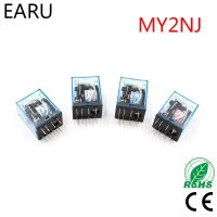 【✲High Quality✲】 huangqun Gratis Ongkir My2p Hh52p My2nj ขดลวดเครื่องถ่ายทอดสัญญาณทั่วไป Dpdt Micro Mini รีเลย์แม่เหล็กไฟฟ้ารีเลย์สวิทช์ไฟ Led Ac 110V 220V Dc 12V 24V