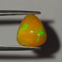 พลอย โอปอล เอธิโอเปีย ธรรมชาติ แท้ ( Natural Opal Ethiopia ) หนัก 3.84 กะรัต