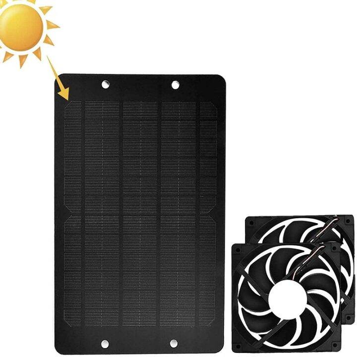 10w-solar-panel-kit-10w-12v-waterproof-solar-powered-dual-fan-kit-ventilator-exhaust-fan-for-dog-chicken-house-greenhouses-sheds