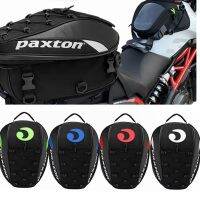 [hot]Black Mens Motorcycle Bag Waterproof MotorbikeTravel Luggage Helmet Backpack MotocrossTailBag Multifunction Rear Seat Bag Parts