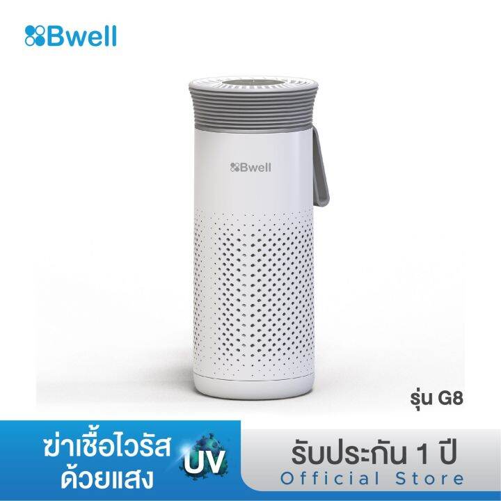 bwell-เครื่องฟอกอากาศพกพา-4-ขั้นตอน-รุ่น-g8-ตัวโชว์-ลด-50