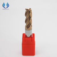 Phoenixtech ดอกเอ็นมิล (End Mill) HRC55 End Mill 4 Flutes ดอกกัดเอ็นมิลคาร์ไบด์ 4 ฟัน MG0.6, 4 Flutes, S Fire Coating