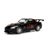 1:24 2001ของจอห์นนี่ฮอนด้า S2000รถของเล่น Diecast 12 Y รถของเล่นรถโลหะ