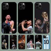 (Bishop Belle)เคสโทรศัพท์มือถือซุปเปอร์สตาร์ฟุตบอลเคสโทรศัพท์ M-Messi,เคสมือถือ iPhone 11 12 Mini 13 14 PRO XS MAX X XR 6 7 8 Plus