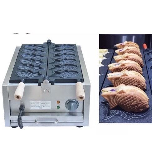 เตาขนมใส่ไส้ญี่ปุ่น-รูปปลา-ไทยากิ-taiyaki-ระบบแก็สและไฟ้า-พร้อมส่ง