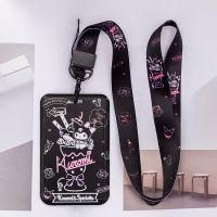 KATLAK Kawaii Keychain รถบัสแบบพกพาที่ใส่บัตรเครดิตเมโลดี้ที่ใส่บัตรการ์ตูนได้ที่คลุมเก็บรักษาของการ์ดควบคุมที่ใส่บัตรแบบเกาหลี