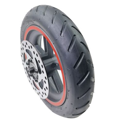 Electric Scooter 8.5 Inch Inflatale Rear Wheel Tire Aluminum Alloy Wheel Hub 120Mm Brake Disk Set for Xiaomi PRO / PRO2