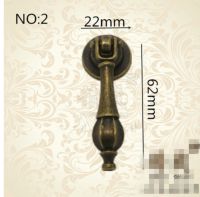 ❈♞℡ A13 Zinc alloy European Garden single hole copper zinc alloy handle antique wardrobe cabinet door door handle style