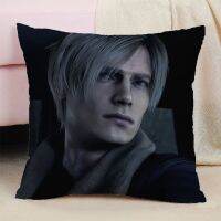 Leon Kennedy Decorative Pillow Case, Double sided Printed Pillow Case, 45X45 Size, Bedroom Decorative Pillow Case