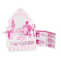 ชุดโต๊ะเครื่องแป้งไม้ รุ่น3026 Melissa &amp; Doug Beauty Salon Play Set