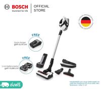 Bosch เครื่องดูดฝุ่นไร้สาย Unlimited 8 สีขาว รุ่น BBS812PCK [แถมฟรี! แบตเตอร์รี่เพิ่ม 1 ก้อน + แท่นชาร์จไว 1 ชิ้น]