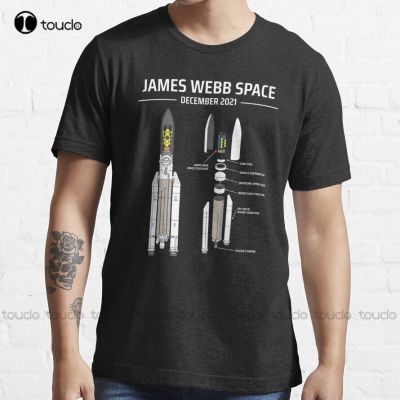 James Webb Telescope - Jwst Trending T-Shirt T-Shirts For Outdoor Simple Vintag Casual T Shirts Xs-5Xl Custom Gift