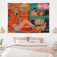 Home decorations accessorie sexy cute girl tapestry wall decoration bedroom lil peep boho decor kpop Hippie aesthetic room decor