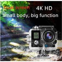 4K HD waterproof front and rear dual display with remote control WIFI outdoor 170 ° sports camera DV diving aerial photography