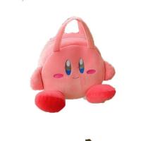 ZARAˉDangling girls heart bursting with pink star Kirby bag handbag lunch box storage bag cosmetic bag flat bag 2023 new