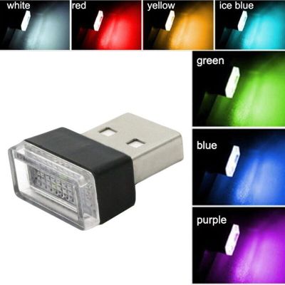 7 colors Mini USB night Light LED Modeling Night Lamp for Car Ambient Light Neon Interior Light Car Jewelry Stage party C1 Night Lights