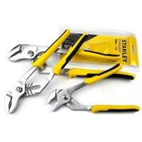 Stanley black double plastic handle water pump pliers 10 CunShui tongs STHT84021-8-23/024/034