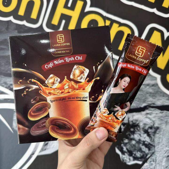 LAURA Coffee Ca Phe Hoa Tan - Cafe Nam Linh Chi 180g | Lazada