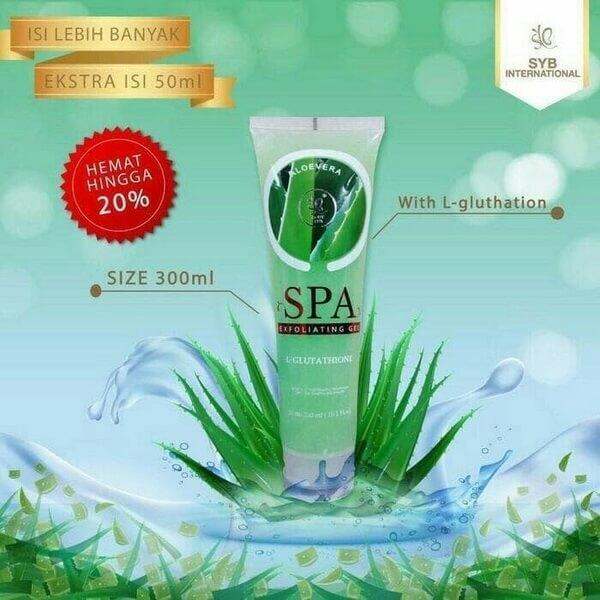 SYB Body Spa Exfoliating Gel Aloe Vera 300ml Lazada Indonesia