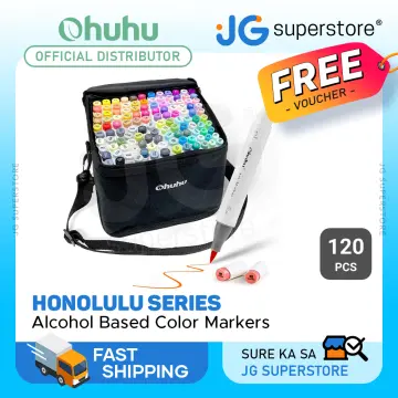 Ohuhu Honolulu Series Alcohol Based 48 Pastel Colors plus