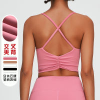 Factory Outlet Fast Shipping Cross -Border New Sports Underwear Female -Vest Yoga Bras Girl Speed Dry